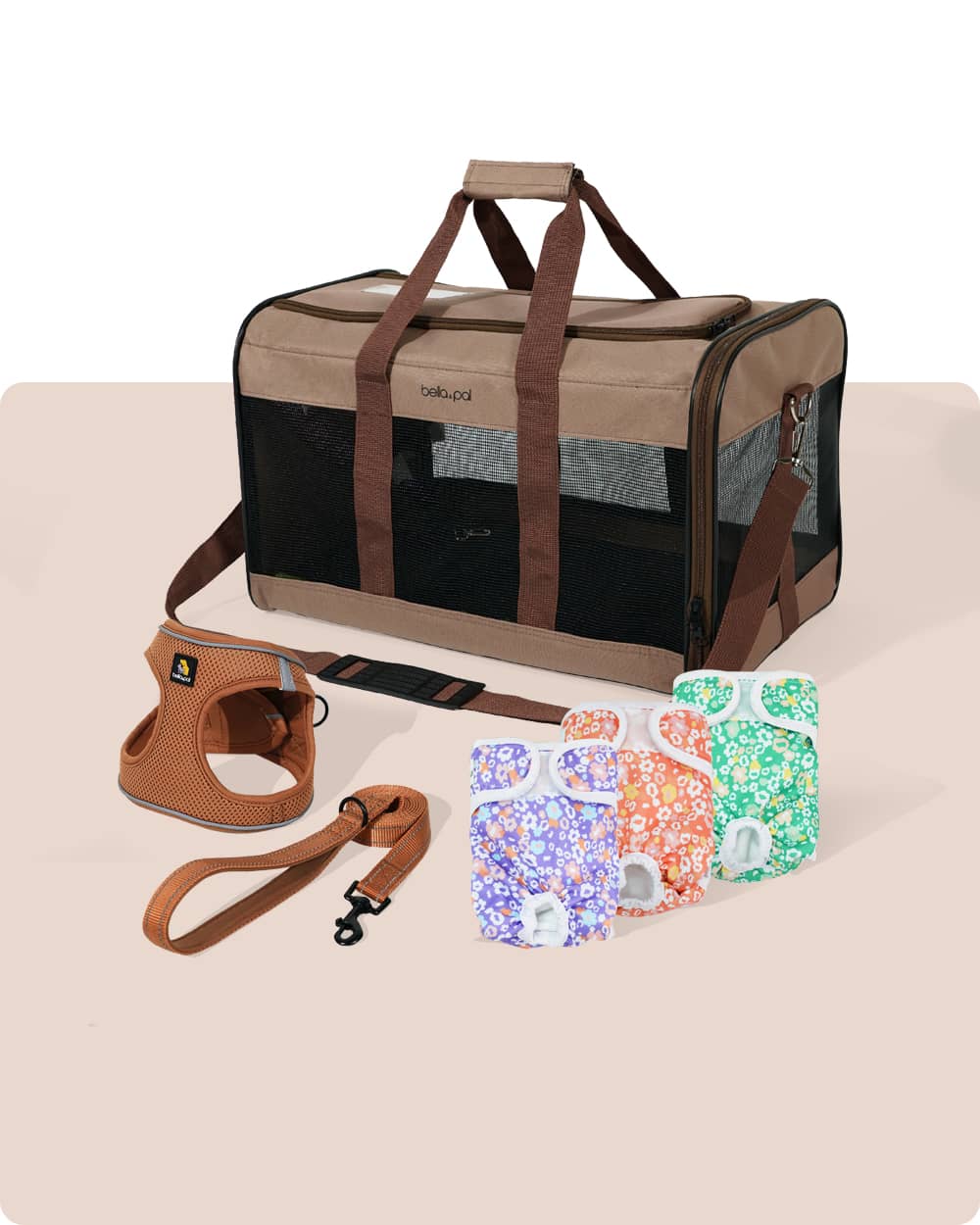 Essential Puppy Starter Kit- Brown (3 Pack)