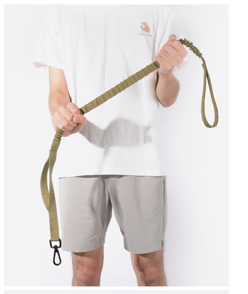 Smart Pro No Pull Harness and Heavy Duty Leash Set -British Khaki