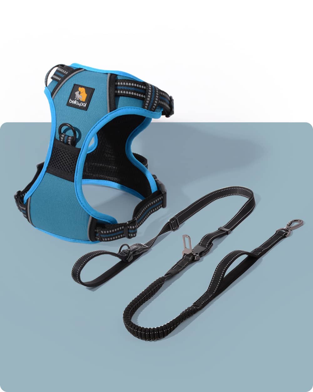 Smart Pro No Pull Harness and Hands-Free Leash Set - Yale Blue