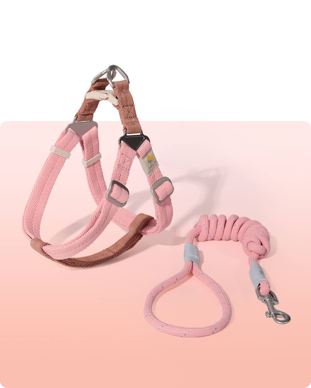 Soft Move Step-in Harness and Leash Set - Sika Deer